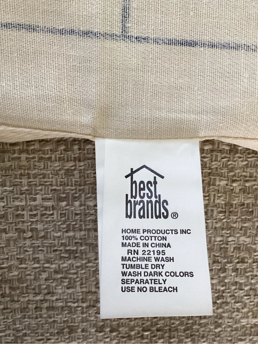 1995 Decorative Tea Towel - Blue & White